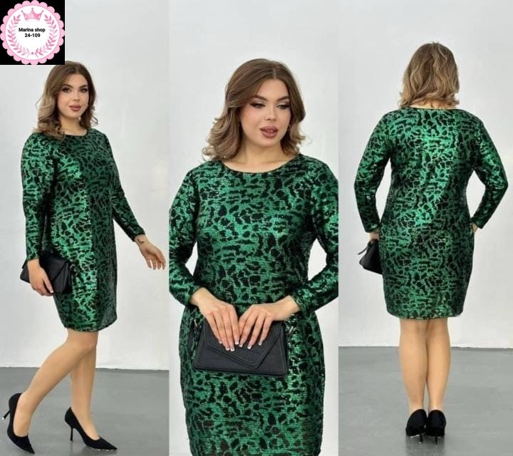 платье большие размеры,блестящее платье для полных,повседневные платья,платье с крупными пайетками,нарядное платье