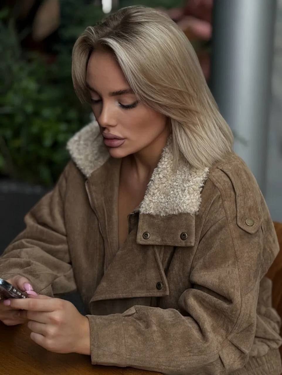 куртка из искусственной замши,куртка из замши,замшевая куртка,теплая куртка,вельветовая куртка