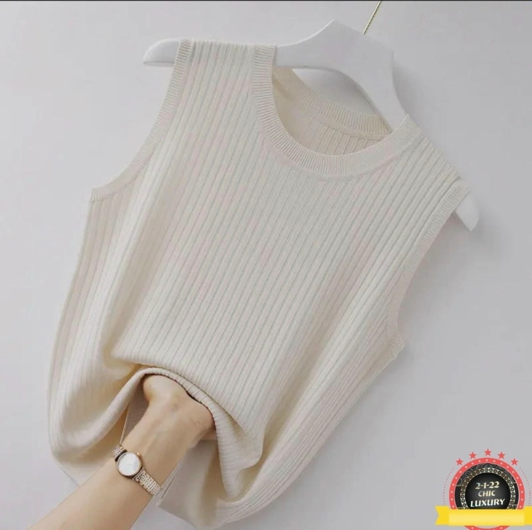 трикотажный топ,трикотажная майка,топ без рукавов женский,трикотажный жилет,вязаные жилеты