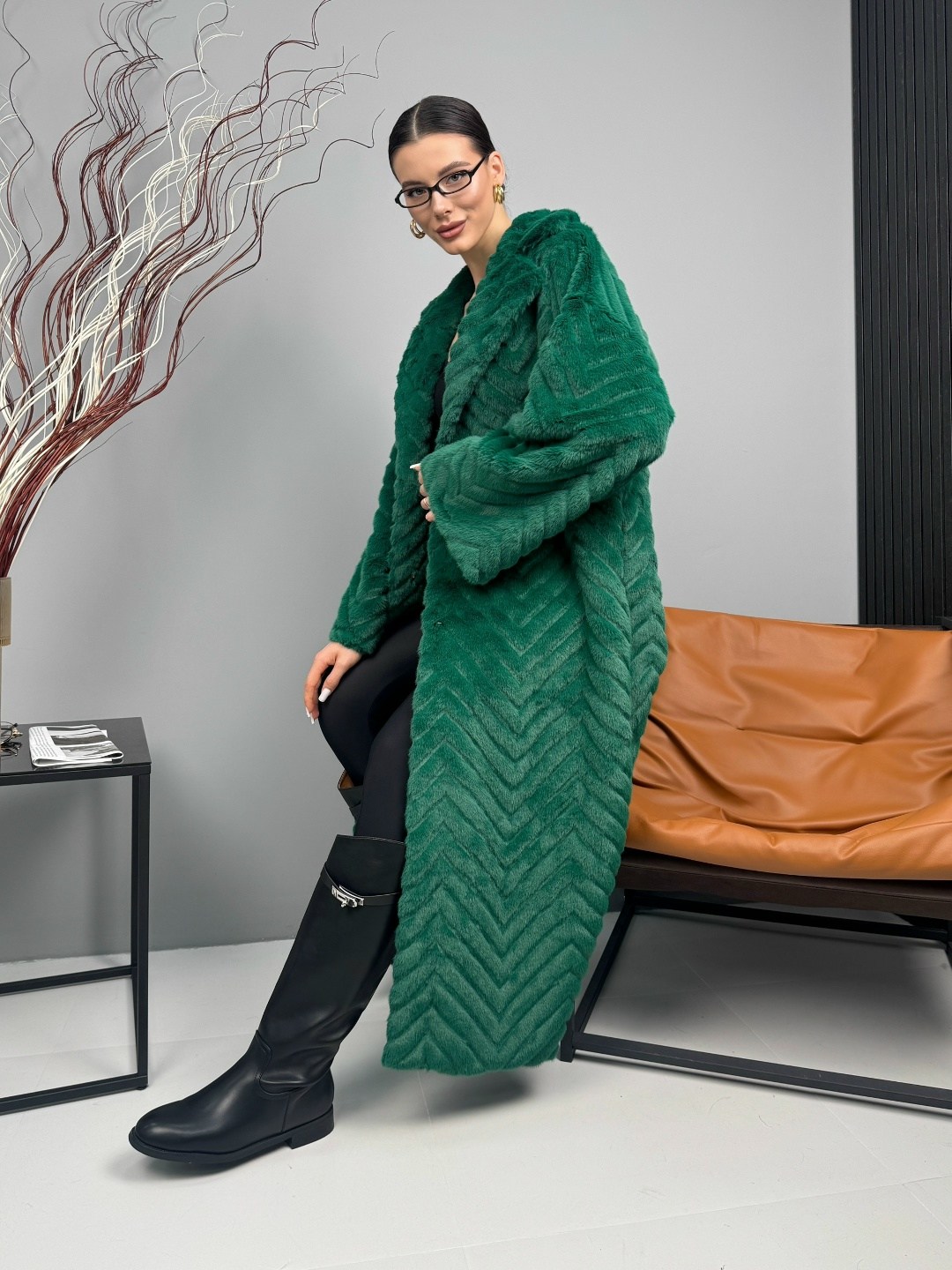 шуба зеленая,искусственная шуба,эко шуба,пальто стеганое,шуба изумрудного цвета