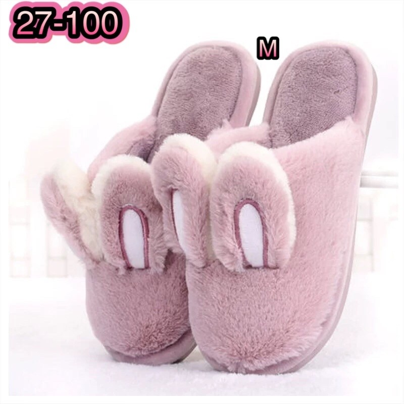 домашние тапочки,плюшевые тапочки,тапки зайчики,теплые тапочки,тапочки розовые зайчики