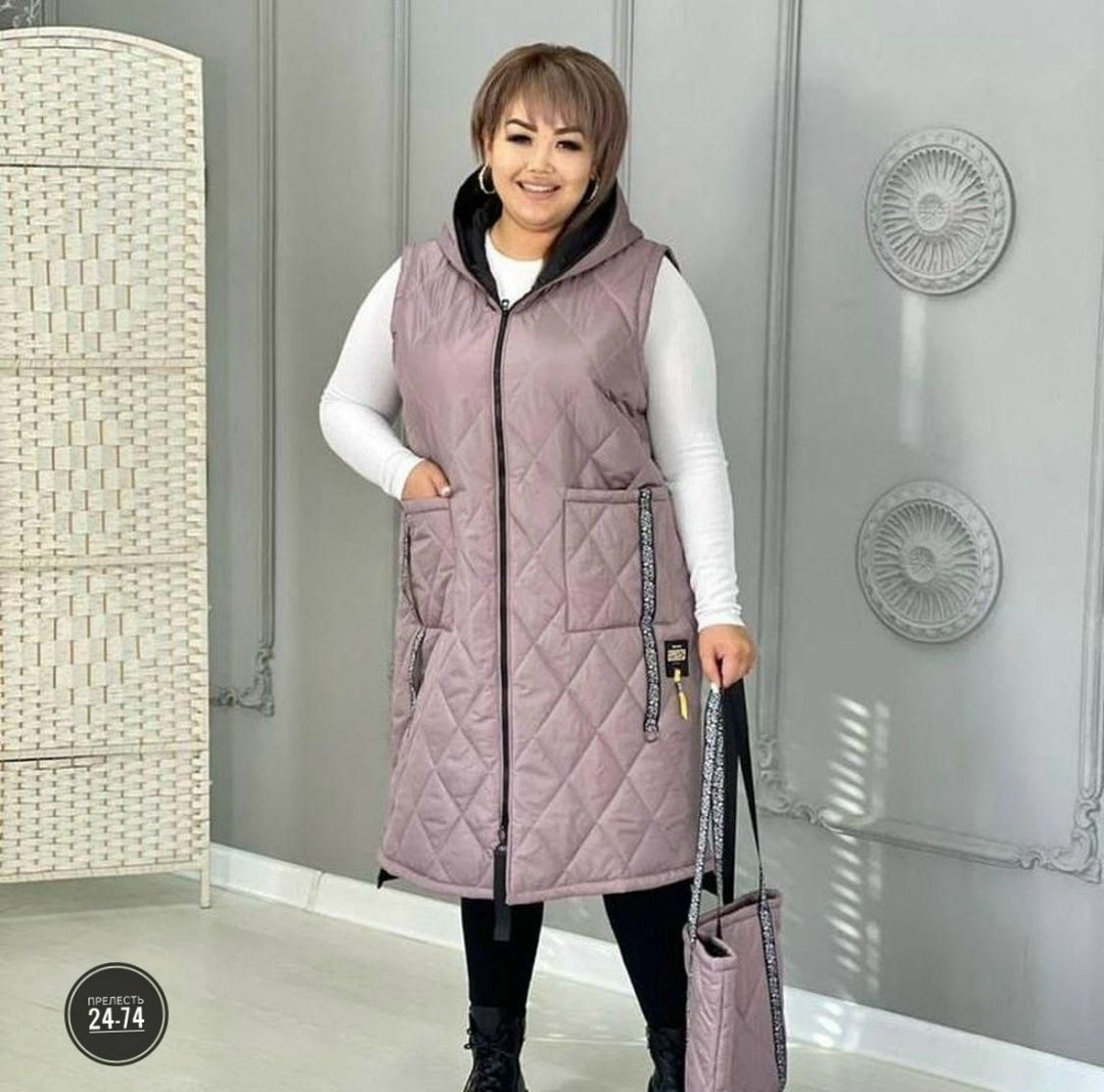 жилет на синтепоне,женские жилеты,удлиненный жилет,жилет длинный женский,жилетка женская
