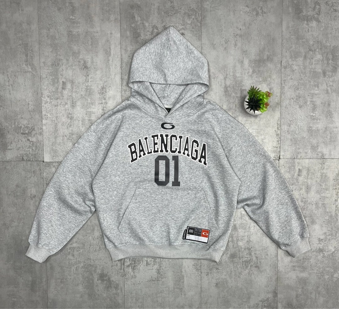 толстовки кофта,зип худи balenciaga,худи balenciaga,худи баленсиага серая,модная толстовка