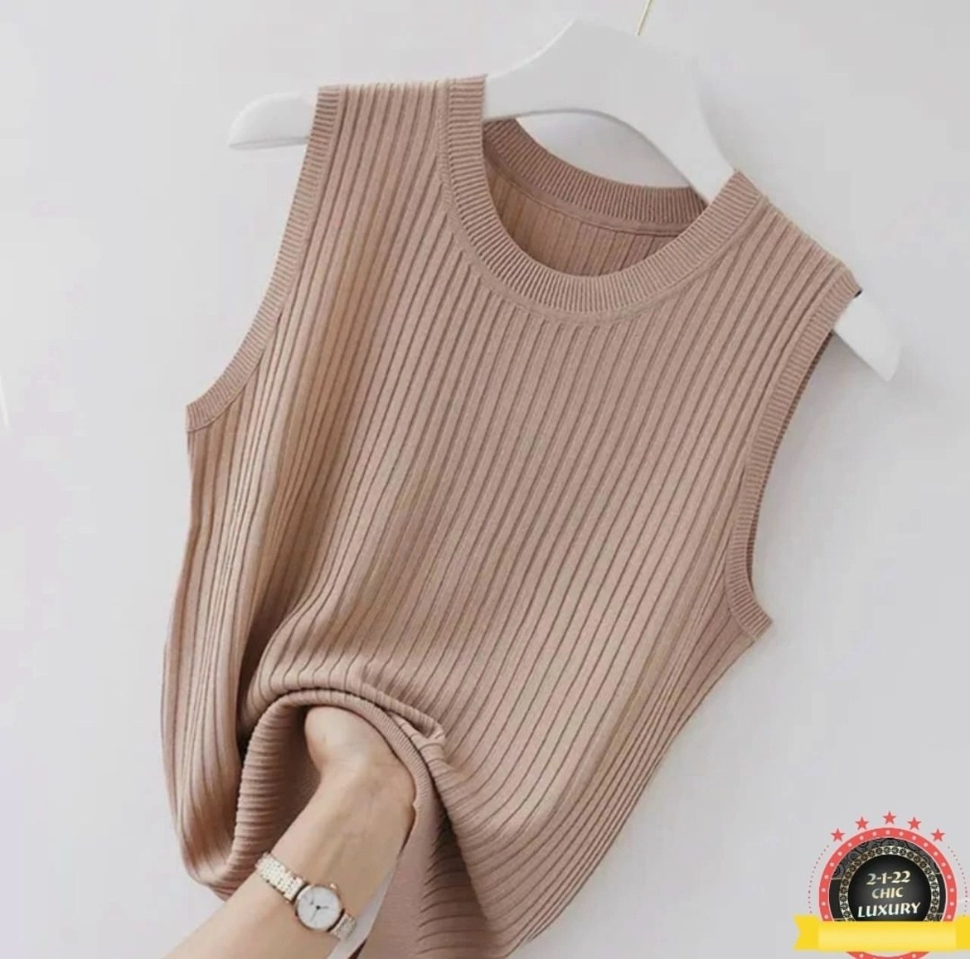 трикотажный топ,трикотажная майка,топ без рукавов женский,трикотажный жилет,вязаные жилеты