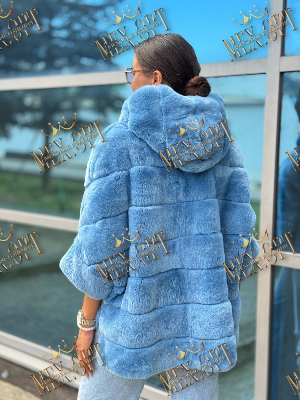 шуба из кролика,женская шуба,короткие шубы,шуба пончо,меховая кофта