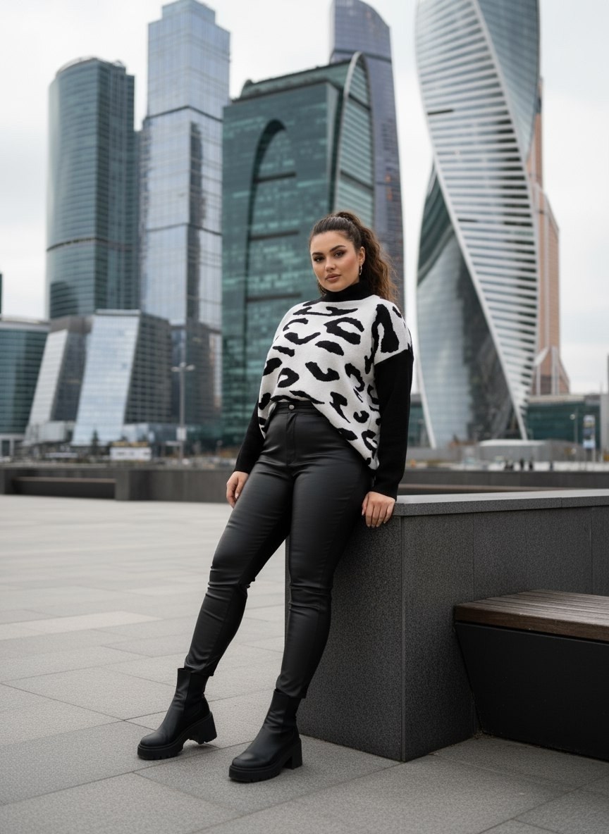 стильные образы,кофта женская,мода для полных,plus size fashion