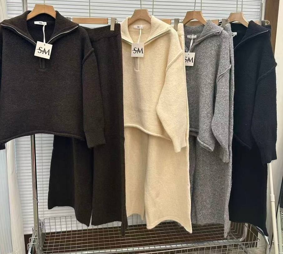 трикотажные костюмы,костюм женский с брюками палаццо,стильные костюмы,костюм с брюками,трикотажный костюм с брюкам