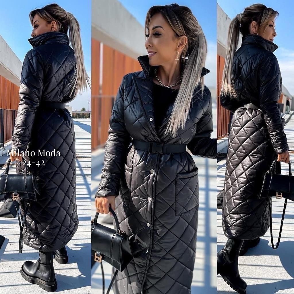 стеганое пальто женское,стеганое пальто,пальто стеганое черное,пальто стеганое длинное,стеганное черное пальто