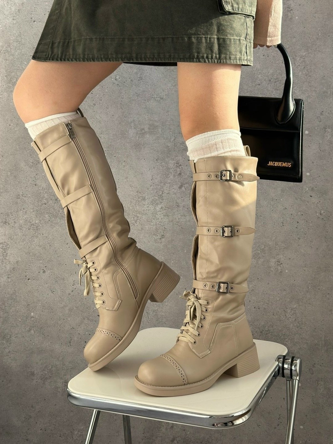 ,женские сапоги,зимние женские сапоги,бежевые сапоги,сапожки