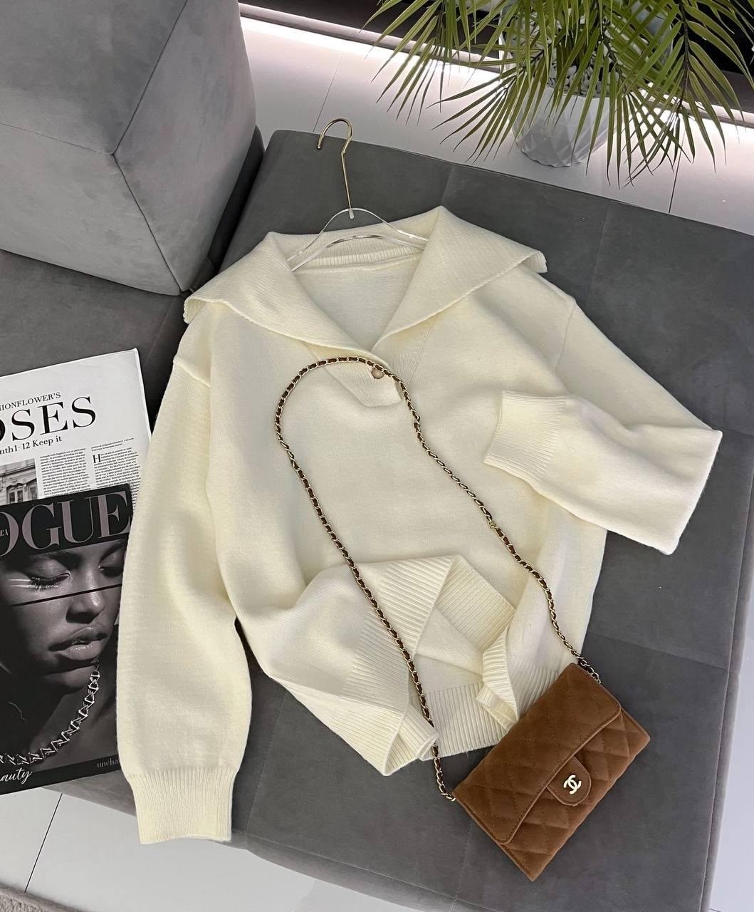 кофта женская,женские джемпера,джемпер поло женский,голубой джемпер,кофточка