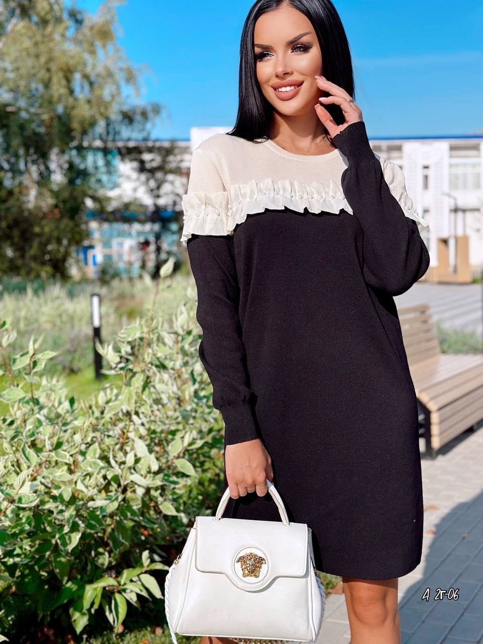 платье свитер вязаное,стильное платье,платье с кружевами,женское трикотажное платье,теплое платье свитер