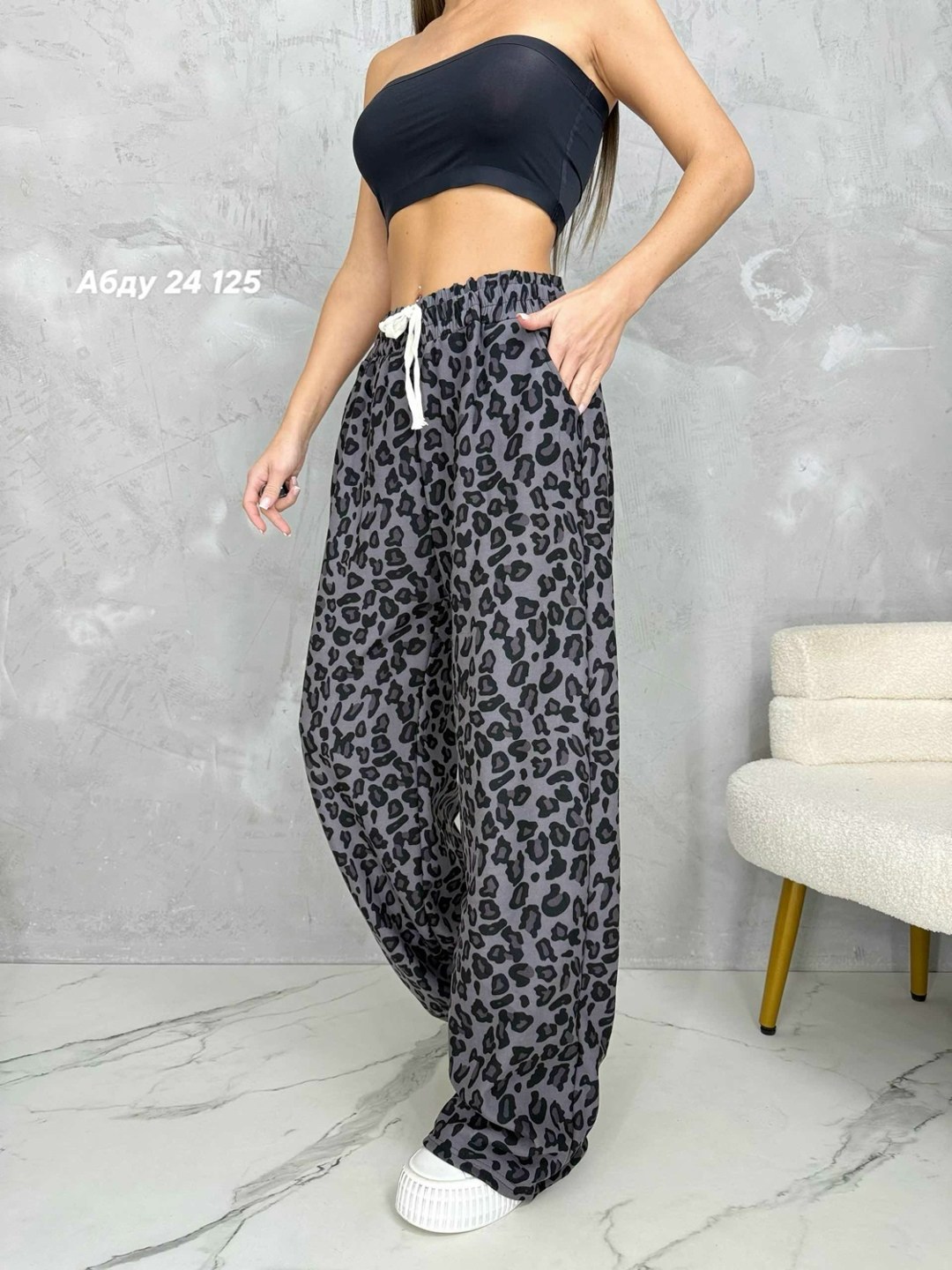 брюки женские,брюки плотные,брюки женские летние,широкие брюки,леопардовые брюки