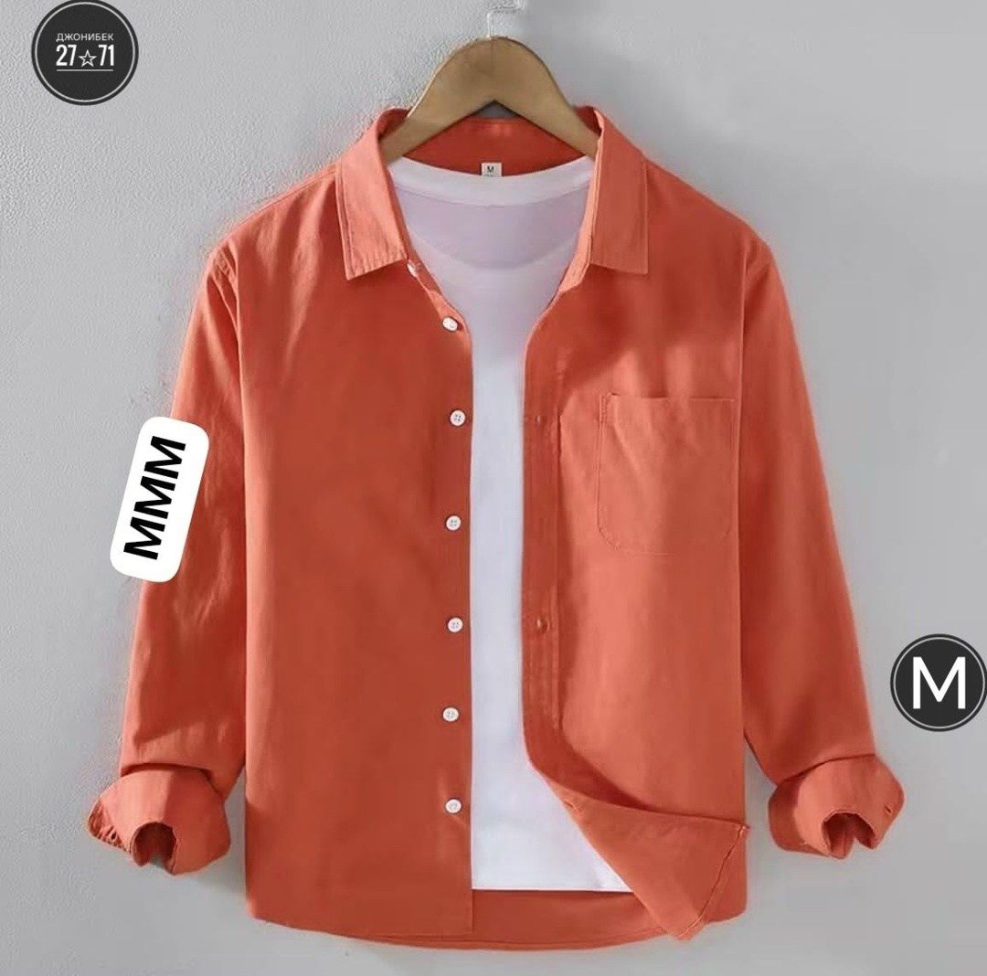 повседневная рубашка,рубашка,мужская рубашка белая,рубашка с длинными рукавами,рубашка с карманами