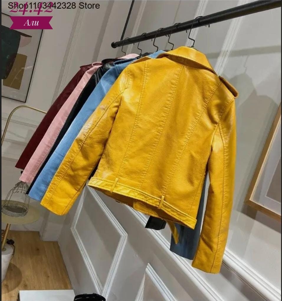 куртка из искусственной кожи женская,куртка hestovrviio женская косуха,женская короткая куртка из искусственной кожи,куртка кожаная женская,куртка горчичного цвета женская