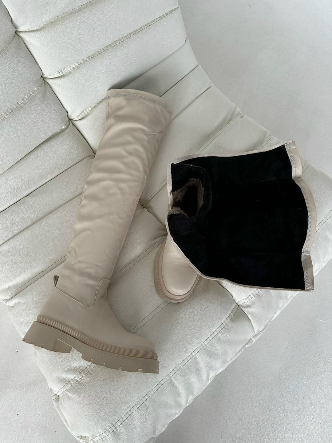 ботфорты женские,бежевые ботфорты,сапоги ботфорты,ботфорты чулки,демисезонные ботфорты