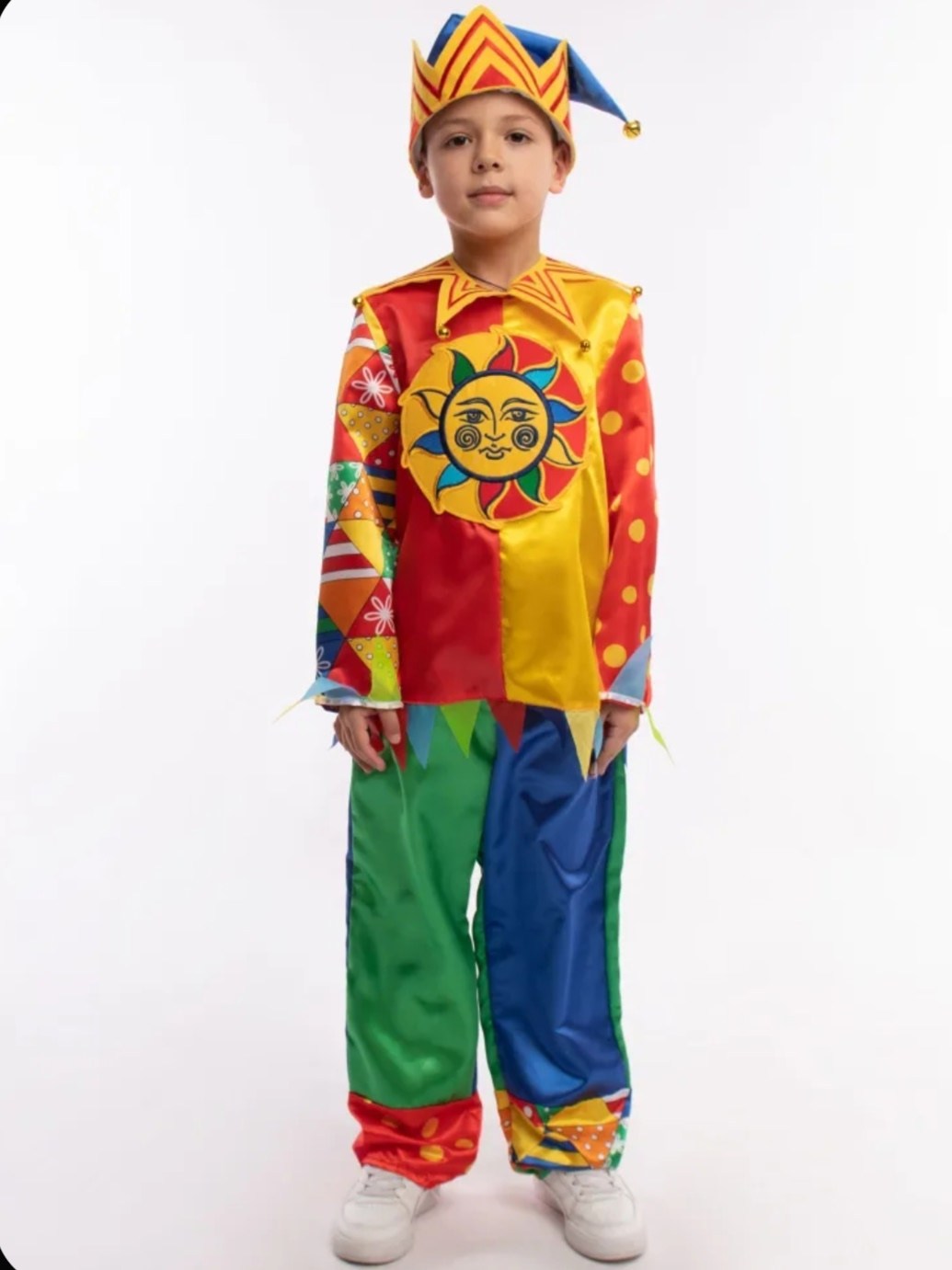 костюм карнавальный пуговка петрушка,костюм петрушка детский скоморох для мальчика,карнавальный костюм детский петрушка скоморох шут,костюм петрушки детский,костюм карнавальный петрушка