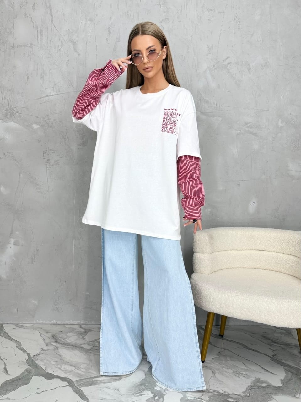 cвитшот женский оверсайз,женская кофта,теплый свитшот,свитшот с сердечками,футболка оверсайз с