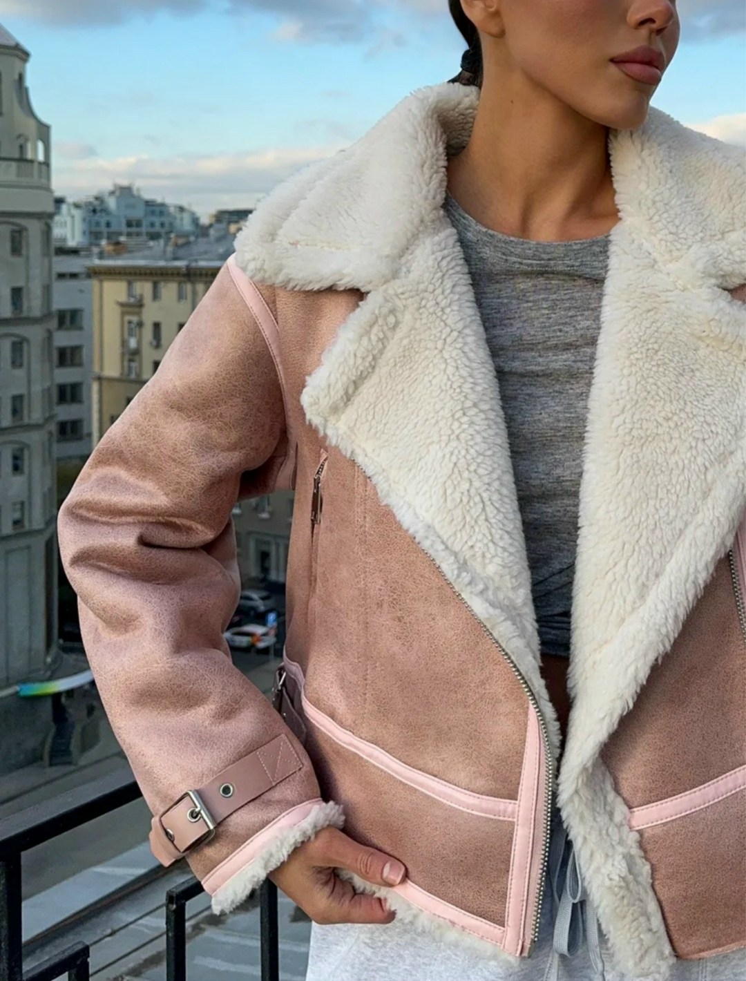 дубленка женская,стильная дубленка,дубленка зимняя женская,модные дубленки,дубленка авиатор