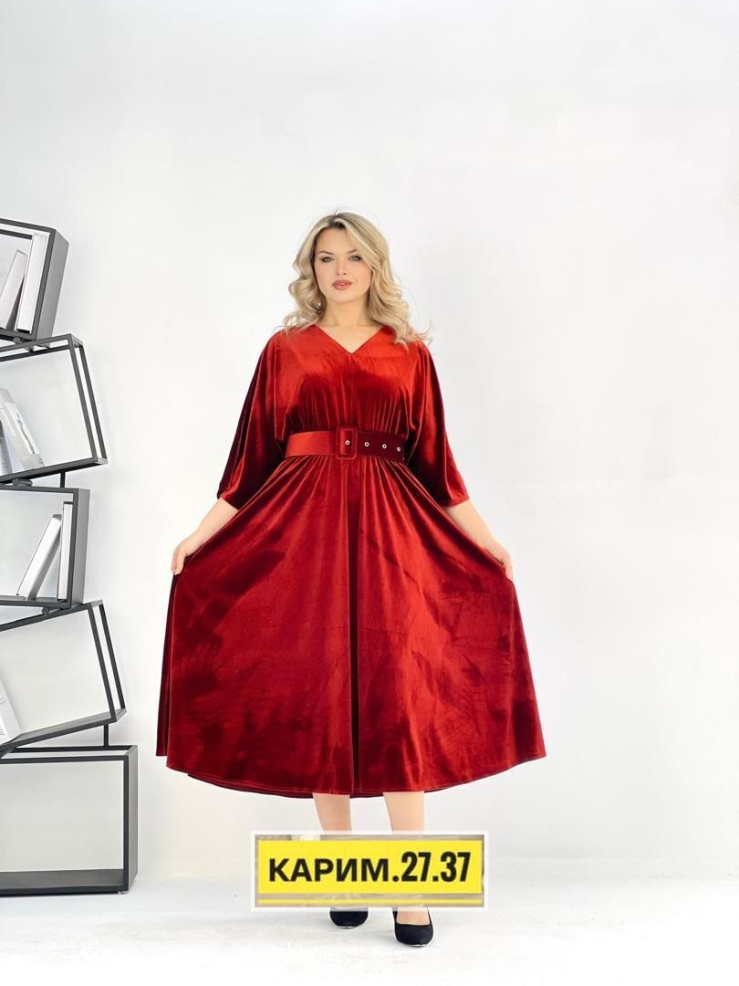 нарядное платье,платье,платье женская,платье с поясом,велюровая платья