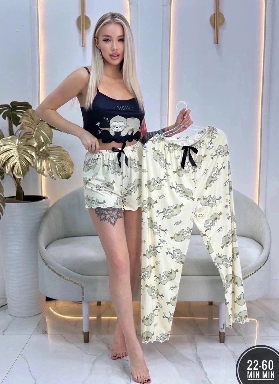 пижама 3 в 1 со штанами,женская домашняя пижама,пижама 3 в 1 со штанами и шортами,пижама женская,пижама женская тройка