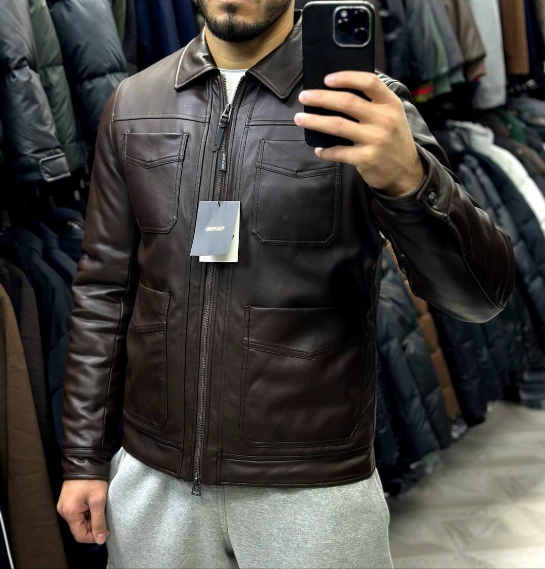 куртка кожаная мужская,кожаная куртка,мужская коричневая куртка из натуральной кожи,демисезонная кожаная куртка,мужская кожаная куртка зимняя