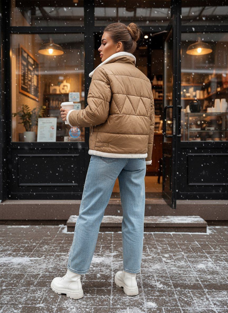 куртка теплая,куртка модная,женская куртка,короткая куртка,стильная куртка