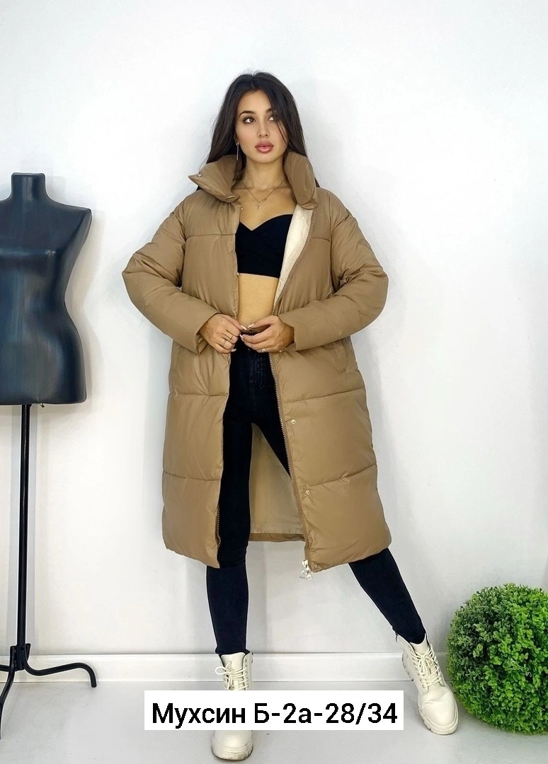 пуховик длинный экокожа,куртка женская 2025,куртка из экокожи,пуховик двусторонний,пальто женское из экокожи зимние