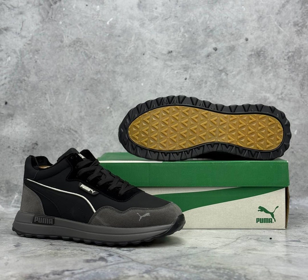мужские кроссовки puma,зимние кроссовки puma,кроссовки puma,,кроссовки puma черные