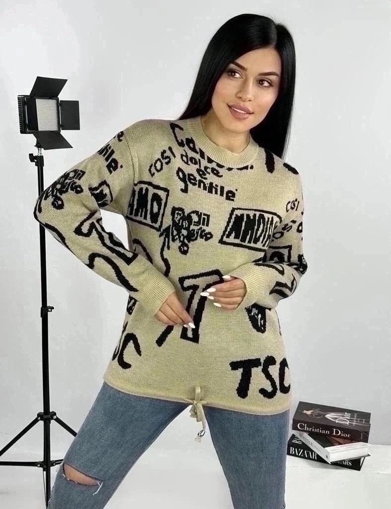 женская кофта,базовая кофта,кофта джемпер с длинным рукавом,толстовки кофта,джемпер с принтом