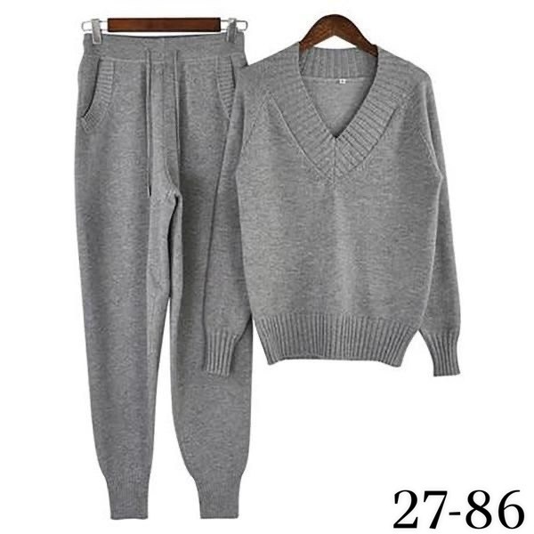 трикотажный костюм повседневный,женский трикотажный костюм из двух предметов,кашемировый костюм,женский трикотажный костюм,трикотажные костюмы