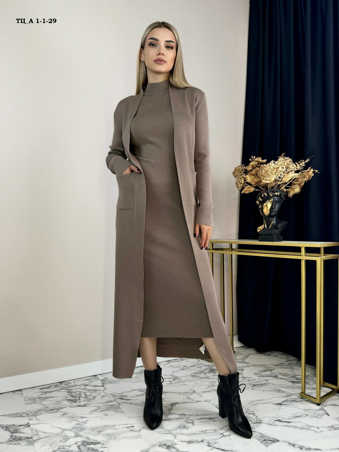 платье удлиненное,костюм повседневный,кардиган,удлиненный кардиган,платье кардиган