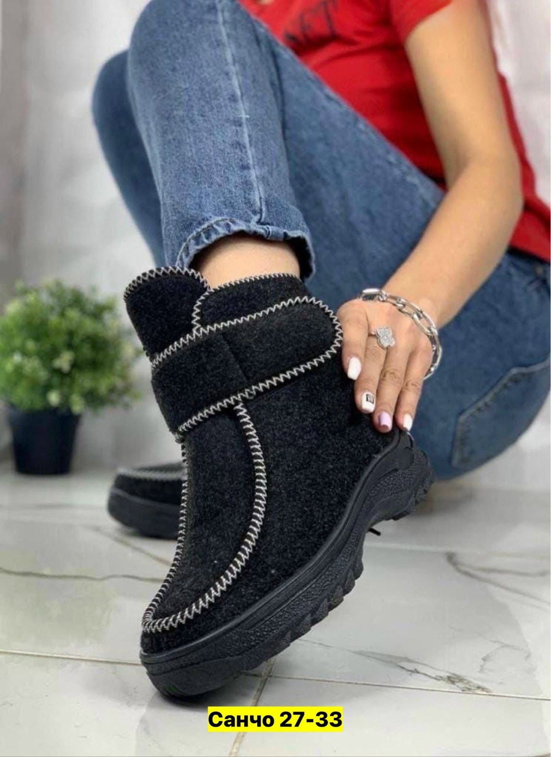 , зимняя женская,полусапожки теплые,полусапоги,женские угги войлочные утепленные