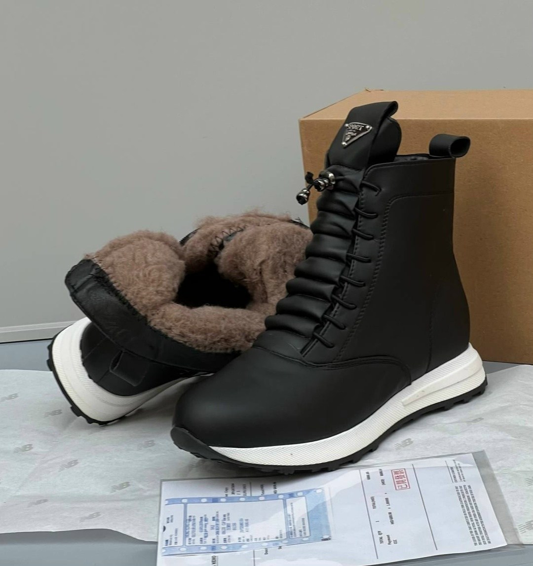 высокие кроссовки прада женские,,ботинки прада,ботинки женские,ботинки prada