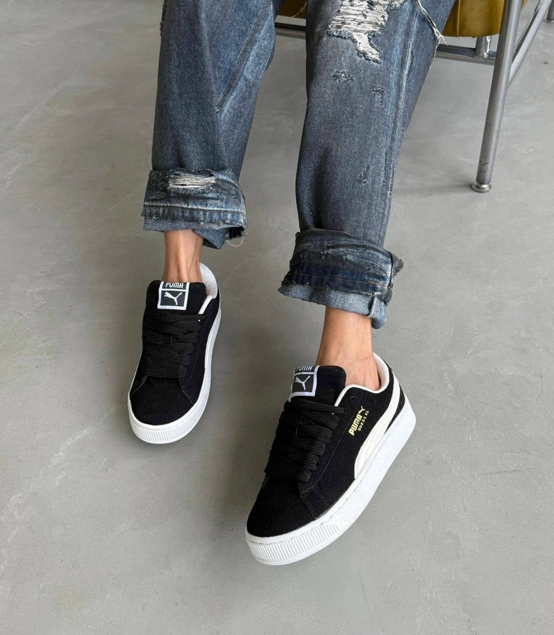 ,кроссовки puma женские,кроссовки puma,puma suede platform,кроссовки пума женские черные с белой подошвой