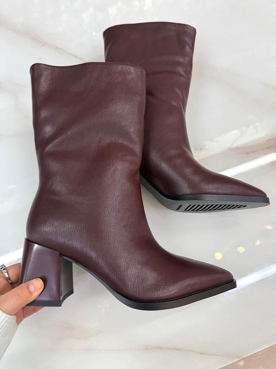 ,ботильоны женские,бордовые ботильоны,полусапоги,ботильоны