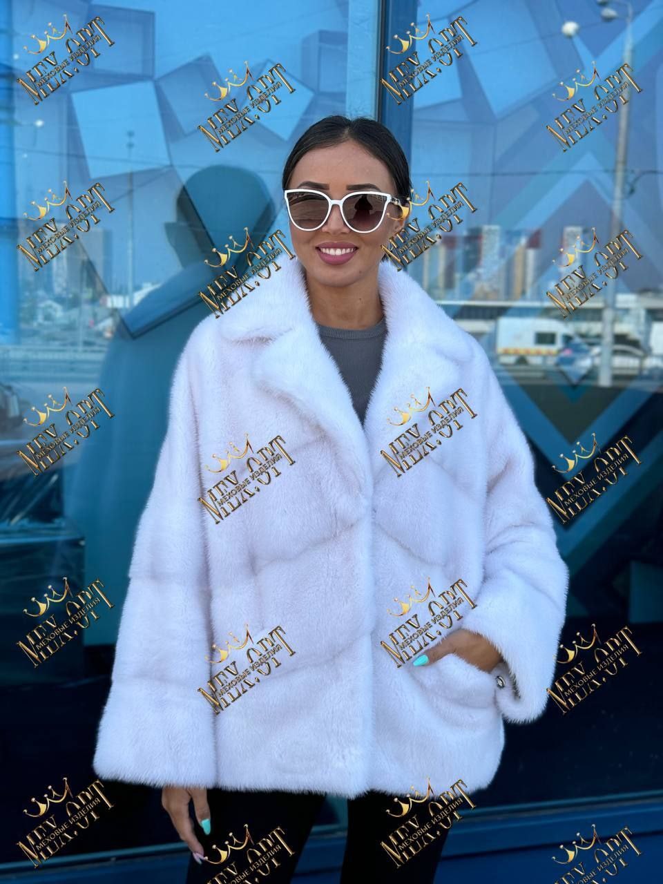 норковые шубы,норковая шуба автоледи,белая норковая шуба,шубка,короткая норковая шуба