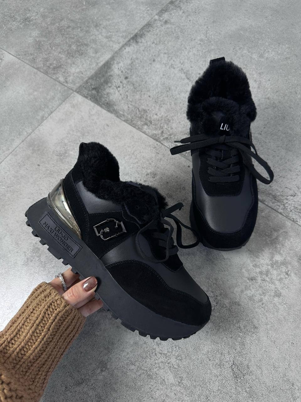 ,кроссовки женскиe,зимние женские кроссовки,кроссовки натуральные зимние с мехом на платформе,теплые кроссовки