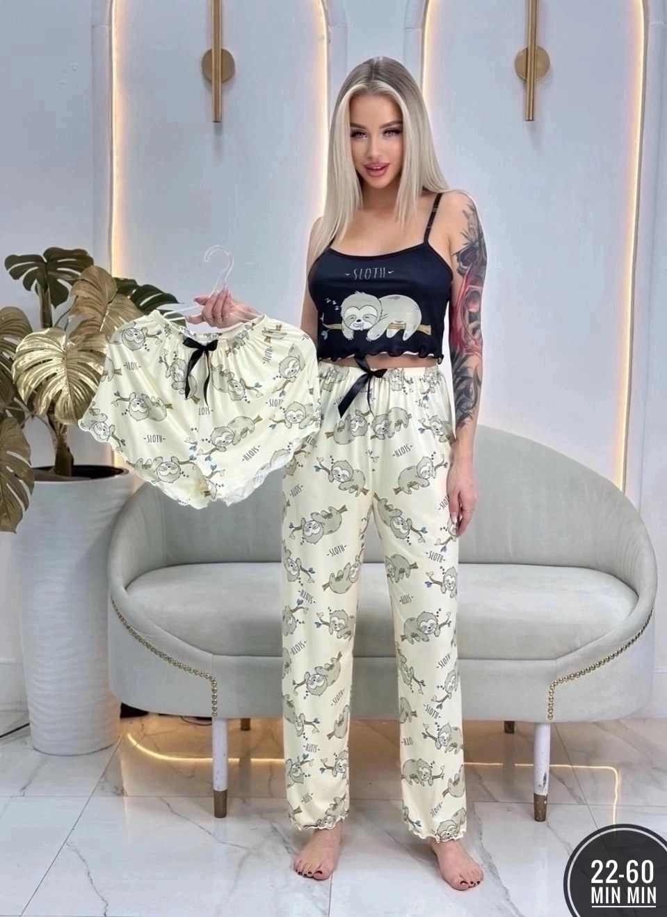 пижама 3 в 1 со штанами,женская домашняя пижама,пижама 3 в 1 со штанами и шортами,пижама женская,пижама женская тройка