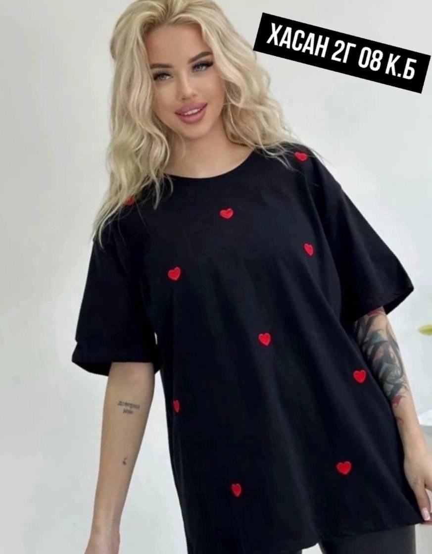 оверсайз футболка женская,футболка оверсайз,футболка оверсайз с принтами,футболка оверсайз с сердечками,женская футболка