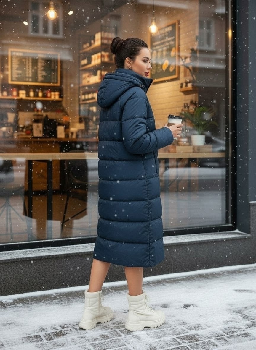 пуховик зимний,пуховик зимний женский,пуховик,пуховик длинный,удлиненный пуховик