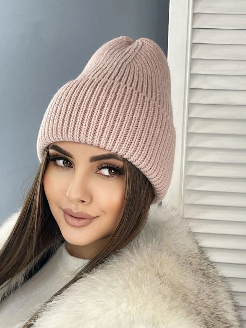 шапка женская,шапка вязаная женская,модные женские шапки 2025г,шапка для женщин,женская вязанная шапка