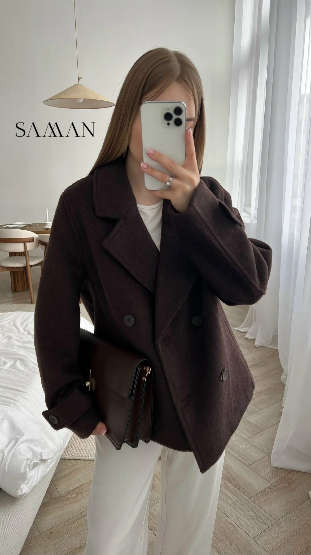 пальто полупальто,шерстяное пальто,полупальто,полупальто коричневое,полупальто шерстяное