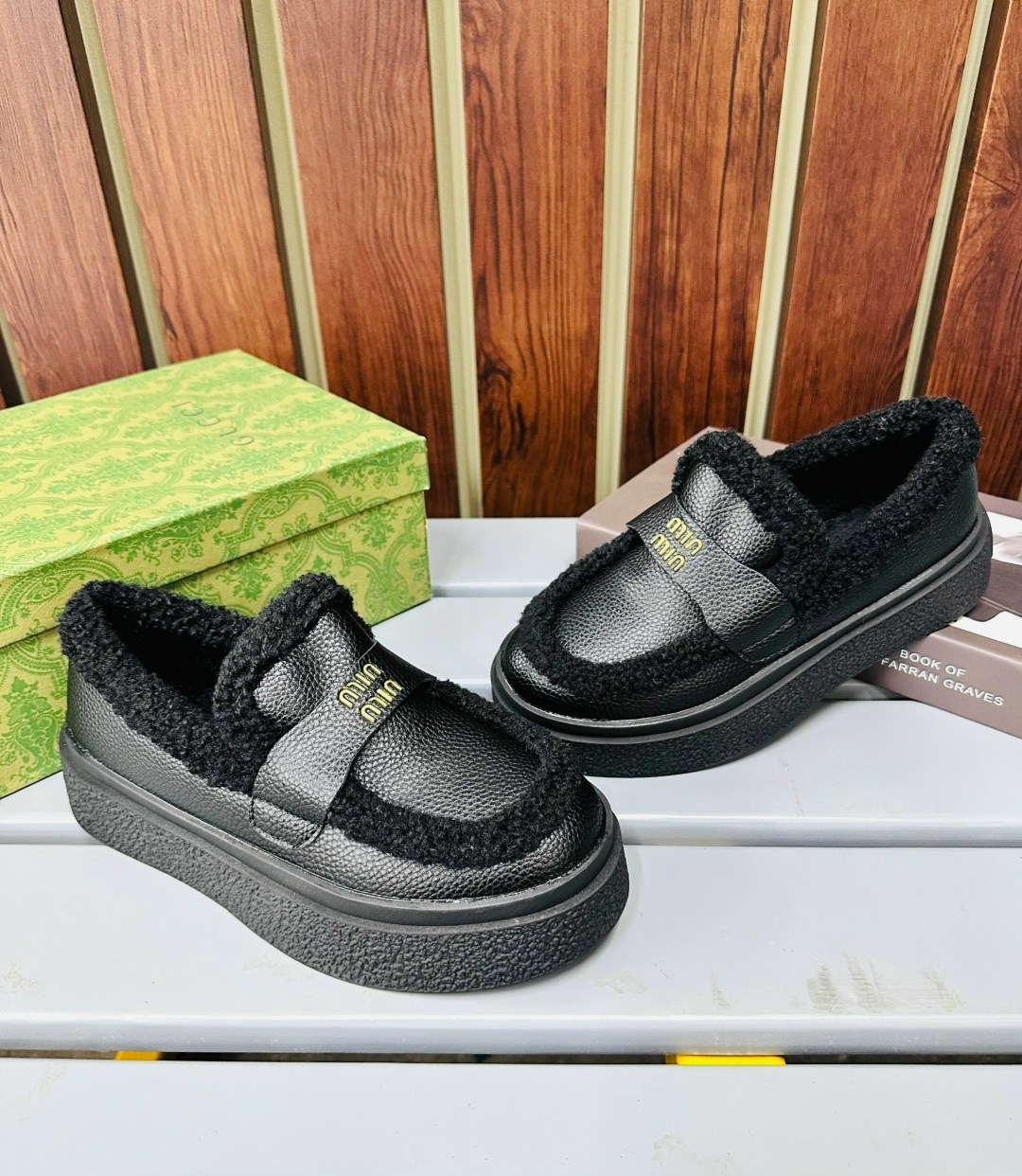 ,лоферы с мехом зимние гуччи женские,женская ,лоферы с мехам,женские лоферы