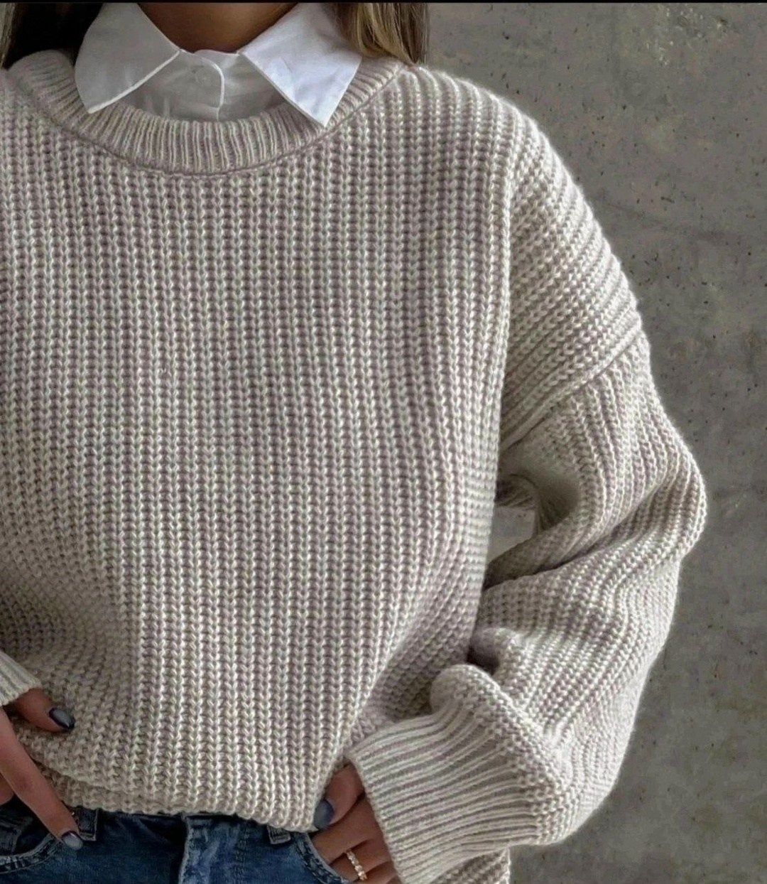 джемпер оверсайз,свитер,модные свитера,объемный свитер,пуловер оверсайз