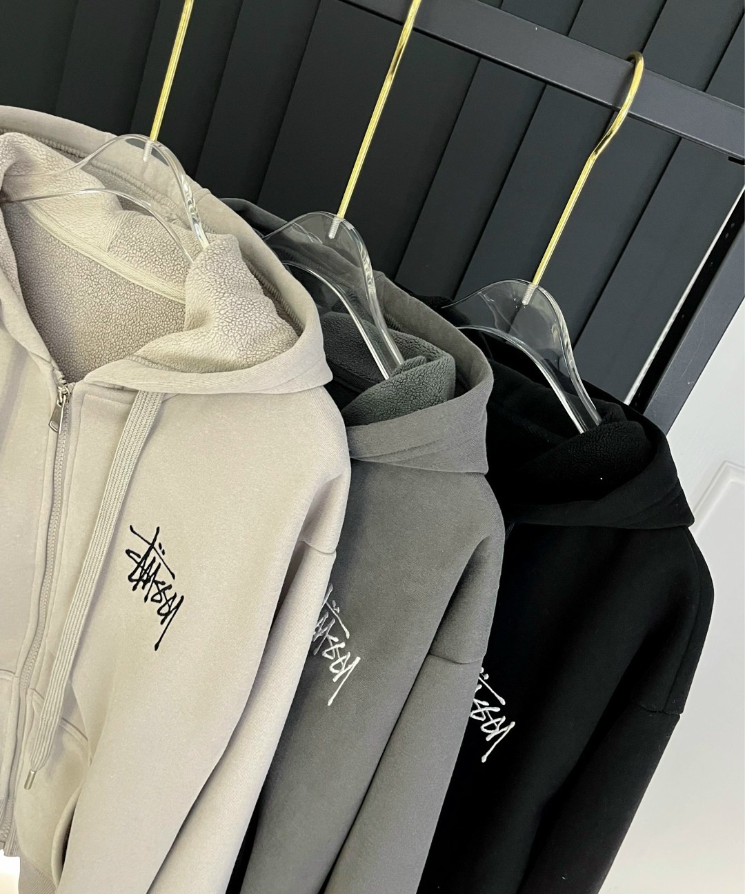 зип худи stussy,толстовка stussy,худи серое,stussy basic stussy zip hoodie,толстовка с капюшоном