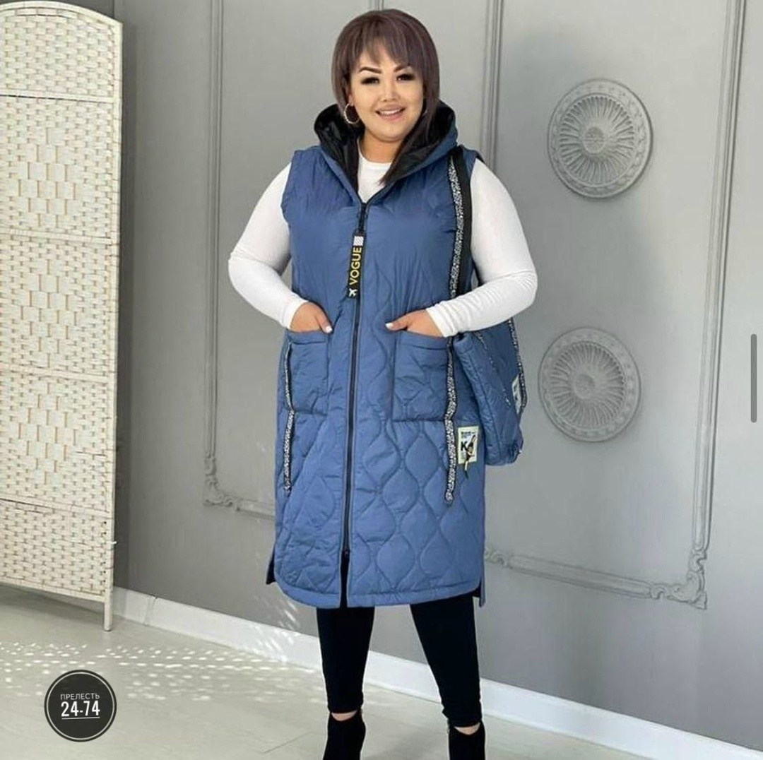 жилет на синтепоне,женские жилеты,удлиненный жилет,жилет длинный женский,жилетка женская