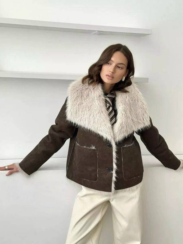 женская дубленка,стильная дубленка,модные дубленки,укороченная дубленка,дубленка авиатор