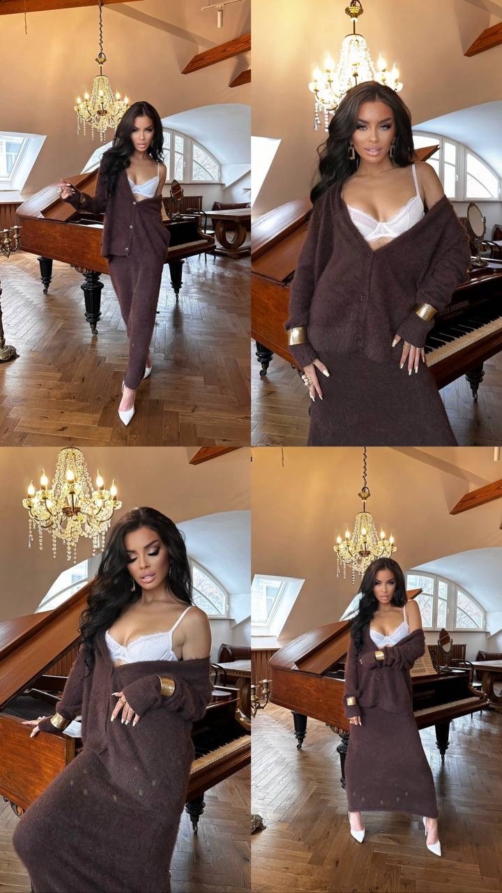 коричневый кардиган,модные наряды,кардиган удлиненный,платье трикотажная,кардиган