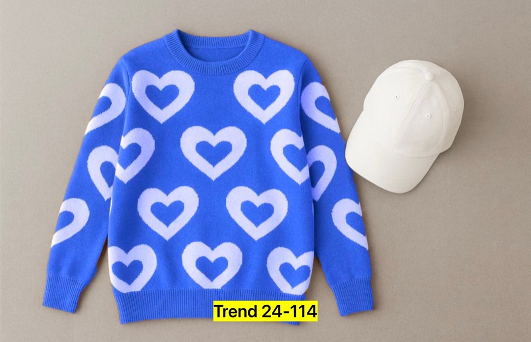 вязаный свитер с сердечками,свитер с сердечками женский,свитер для девочек,свитера вязаные,свитер