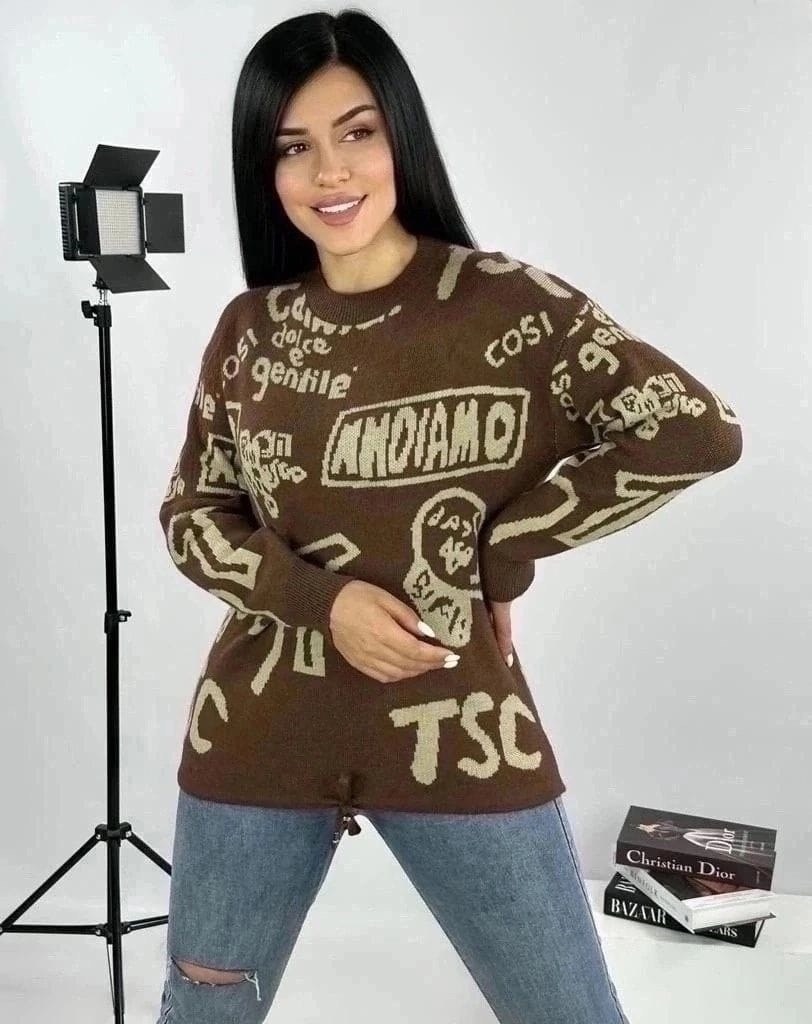 женская кофта,базовая кофта,кофта джемпер с длинным рукавом,толстовки кофта,джемпер с принтом